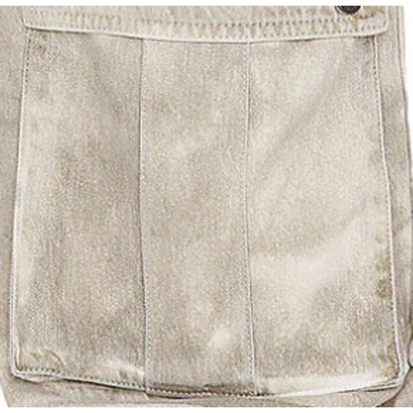 GRLFRND Lara Cargo Jean Desert Days SIZE 28 Camo Slouchy Low Rise Baggy $295 NEW - Picture 7 of 12